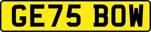 GE75BOW