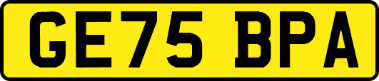 GE75BPA