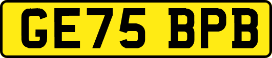 GE75BPB
