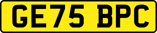 GE75BPC
