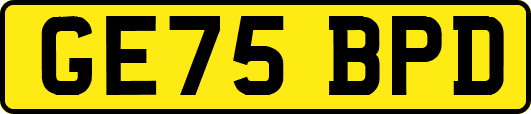 GE75BPD