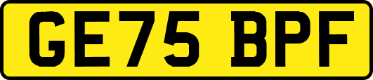 GE75BPF