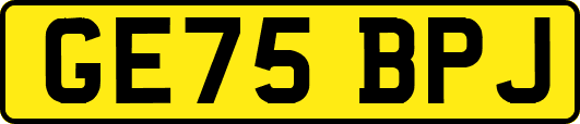 GE75BPJ