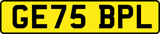 GE75BPL