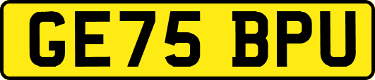 GE75BPU