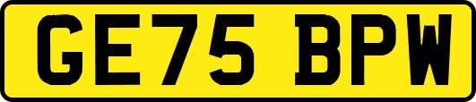 GE75BPW
