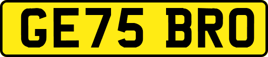 GE75BRO