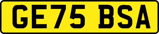 GE75BSA