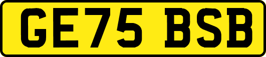 GE75BSB