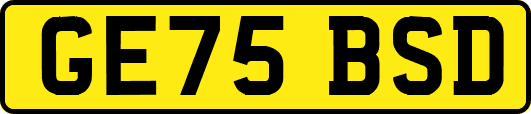 GE75BSD