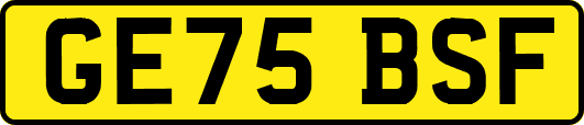 GE75BSF