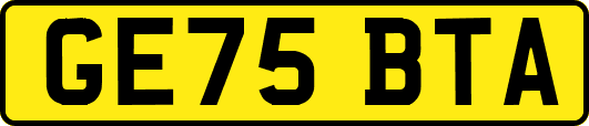 GE75BTA