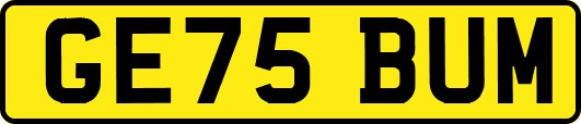 GE75BUM