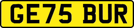 GE75BUR