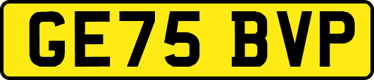 GE75BVP