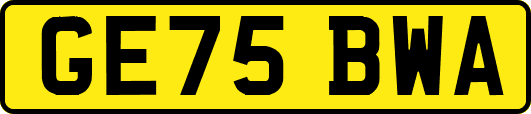 GE75BWA