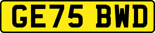 GE75BWD