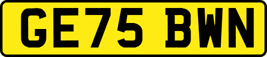 GE75BWN