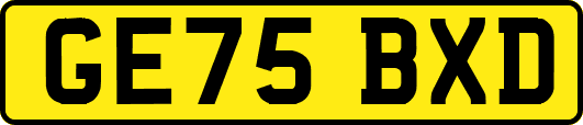 GE75BXD
