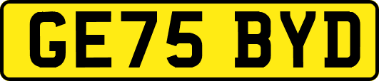 GE75BYD
