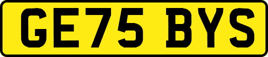 GE75BYS