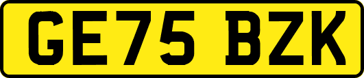 GE75BZK