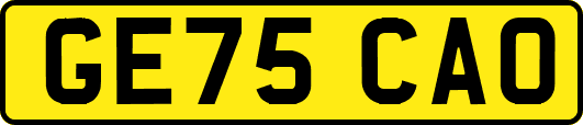 GE75CAO