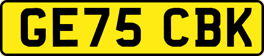 GE75CBK