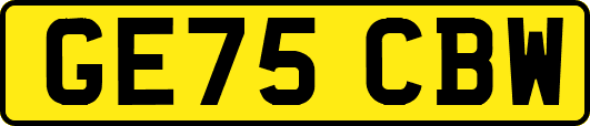 GE75CBW