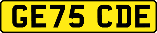 GE75CDE