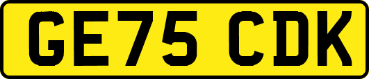 GE75CDK