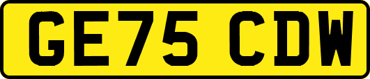 GE75CDW