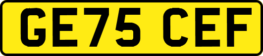 GE75CEF