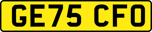 GE75CFO