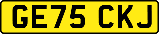 GE75CKJ