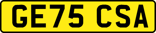 GE75CSA