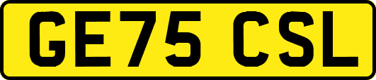 GE75CSL