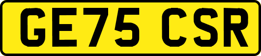 GE75CSR