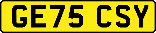 GE75CSY