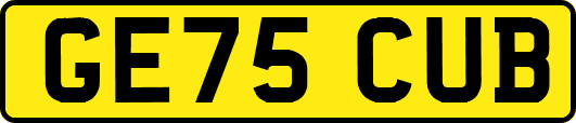 GE75CUB