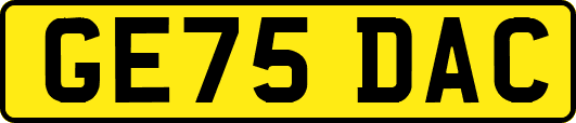 GE75DAC