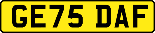 GE75DAF