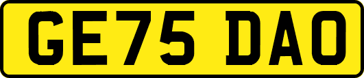 GE75DAO