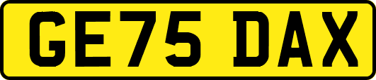 GE75DAX