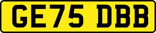 GE75DBB