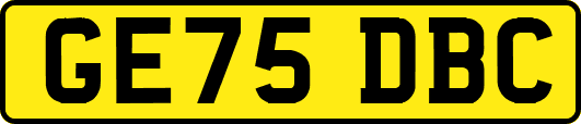 GE75DBC