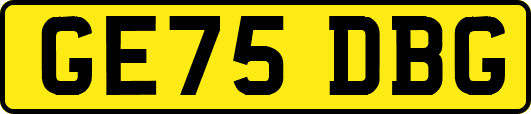 GE75DBG