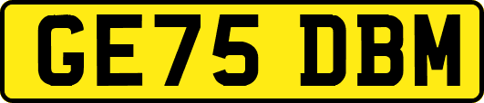 GE75DBM