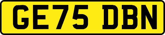 GE75DBN