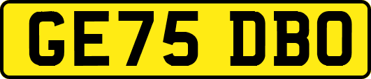 GE75DBO